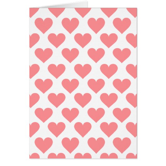 Red Heart Pattern Cards (Front)