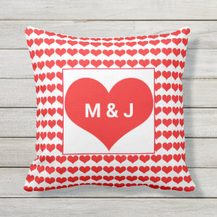 Valentine's Gomes Outdoor Throw Pillow Covers Cases