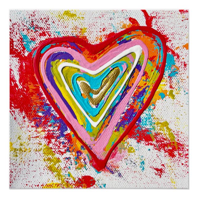 Red Heart Perfect Poster (Front)