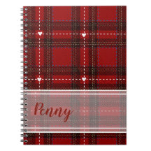 Red Heart Plaid