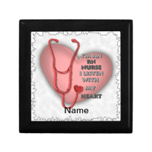 Red Heart RN Registered Nurse Gift Box