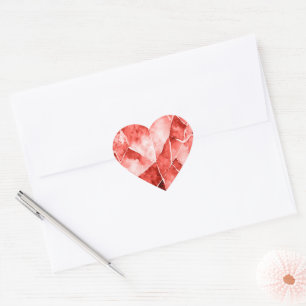 Red Heart Sticker