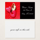 red heart-tailed mermaid (Front & Back)