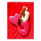 red heart-tailed mermaid (Front)