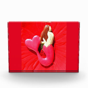 red heart-tailed mermaid award