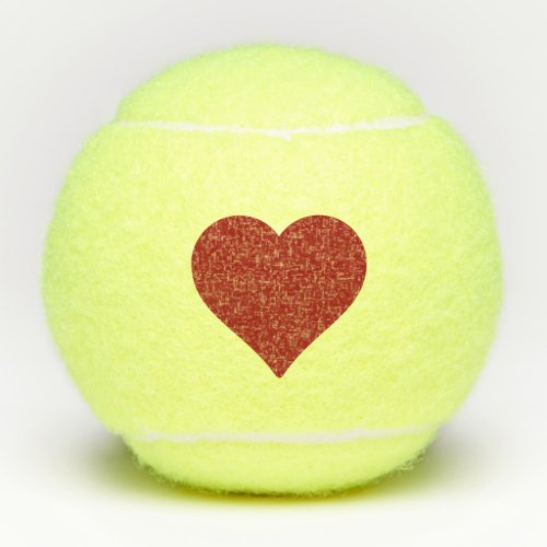 Red Heart Tennis Balls