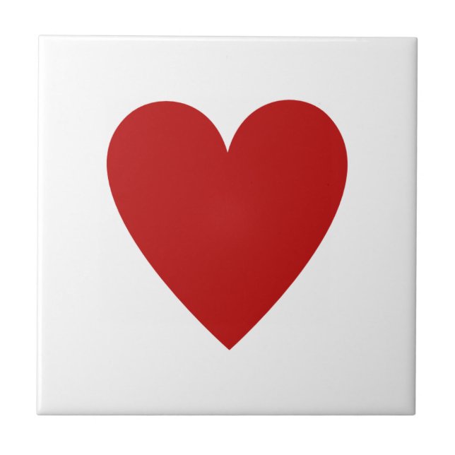Red Heart Tile (Front)