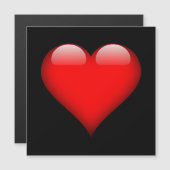 Red Heart Trendy Love Wedding (Front/Back)