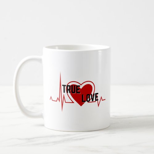 Red Heart Valentine s Day Occasion true love Coffee Mug