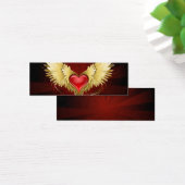 Red Heart with Golden Wings (Desk)