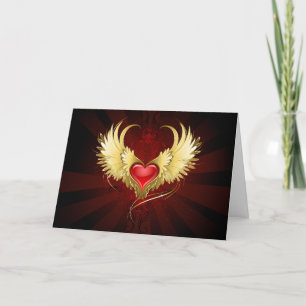 Red Heart with Golden Wings Program