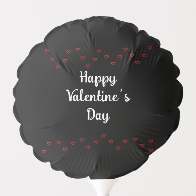 Red hearts balloon (Front)