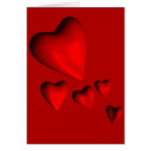 Red Hearts Card (Front)