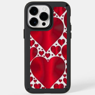 RED HEARTS FOR VALENTINE'S DAY SPECK iPhone 14 PRO MAX CASE