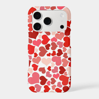 Red Hearts iPhone 17 Pro Case