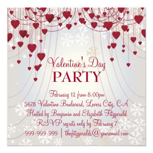 Valentine's Day Party Invitation Wording 4