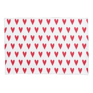 Red Hearts Pattern | Romantic
