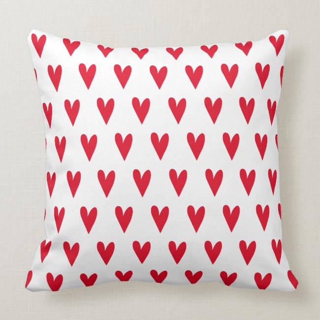 Red Hearts Pattern | Romantic