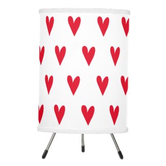 Red Hearts Pattern