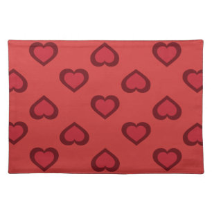 Red Hearts Placemat