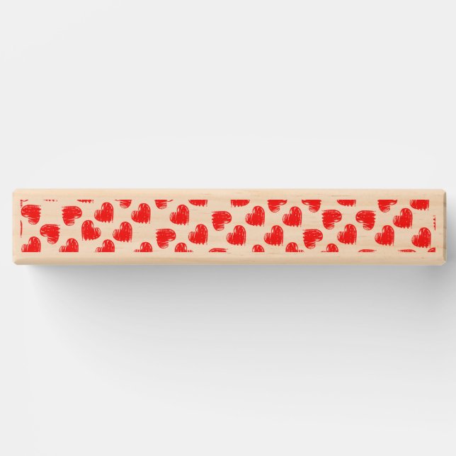 Red Hearts Topple Tower (Front)