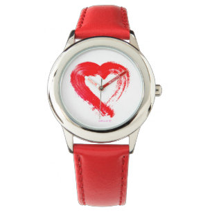 Red Hearts Watch bezel frame