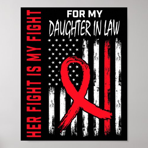 Red Her Fight Daughter In Law Heart Disease Us Fla Poster