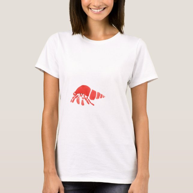 Red Hermit Crab T-Shirt (Front)