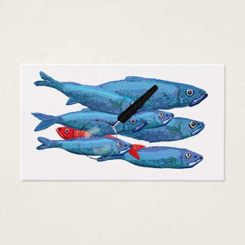 Red Herring Business Cards