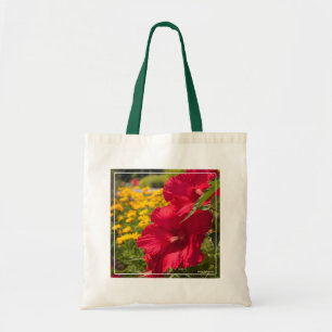 Red Hibiscus Tote Bag