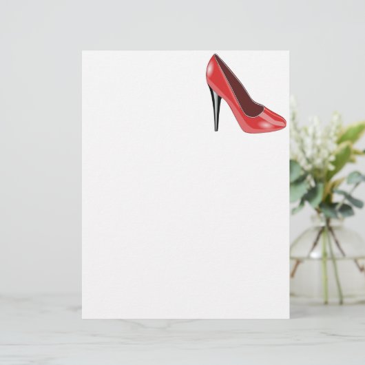 Red High Heel (Standing Front)