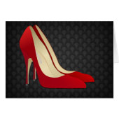 red high heel shoes (Front Horizontal)