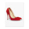 red high heel shoes
