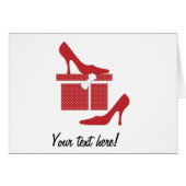 Red high heels shoes (Front Horizontal)