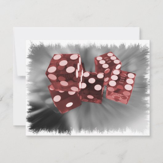 Red High Roller Dice Las Vegas (Front)