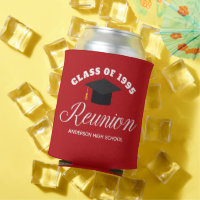 Red High School Reunion Personalized Party