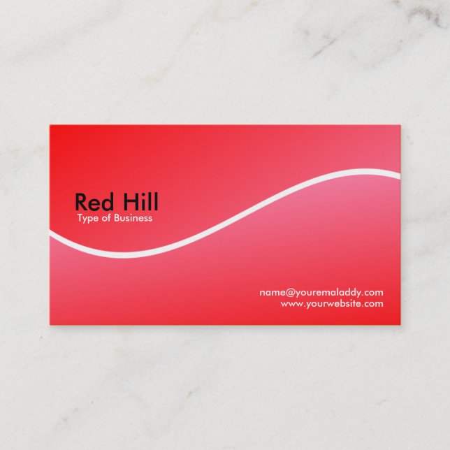 Red Hill Business Card (Front)