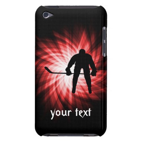 Red Hockey Ipod Touch Case-mate Case