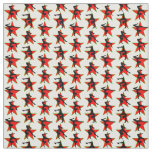 RED HOLIDAY GYMNASTICS DESIGN FABRIC
