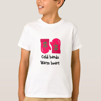 Red Holiday Mittens T-Shirt