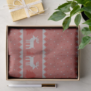 Red Holiday Tissue Paper