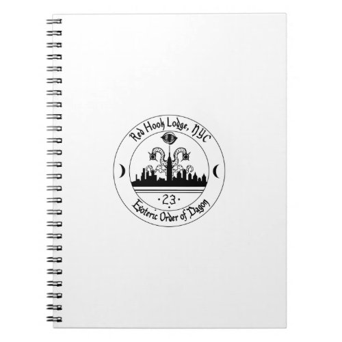 Red Hook Lodge Blank Magical DiaryBook of Shadows Notebook