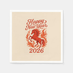 Red Horse 2026 Napkins