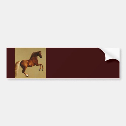 RED HORSE BUMPER STICKER