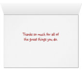 Red horse Mother's Day Card (Inside Horizontal (Bottom))