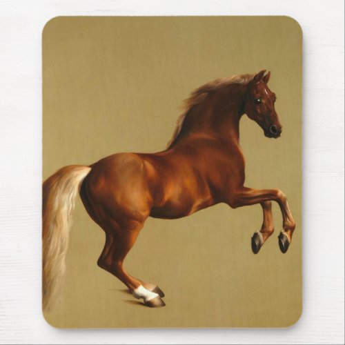 RED HORSE MOUSE PAD