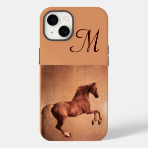 RED HORSE Parchment Monogram Case-Mate iPhone 14 Case