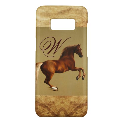 RED HORSE Parchment Monogram Case_Mate Samsung Galaxy S8 Case