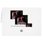 Red Horse RisingPhoto 1553 Cards (Back Horizontal)