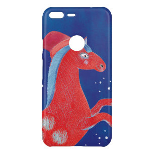 Red horse  uncommon google pixel XL case